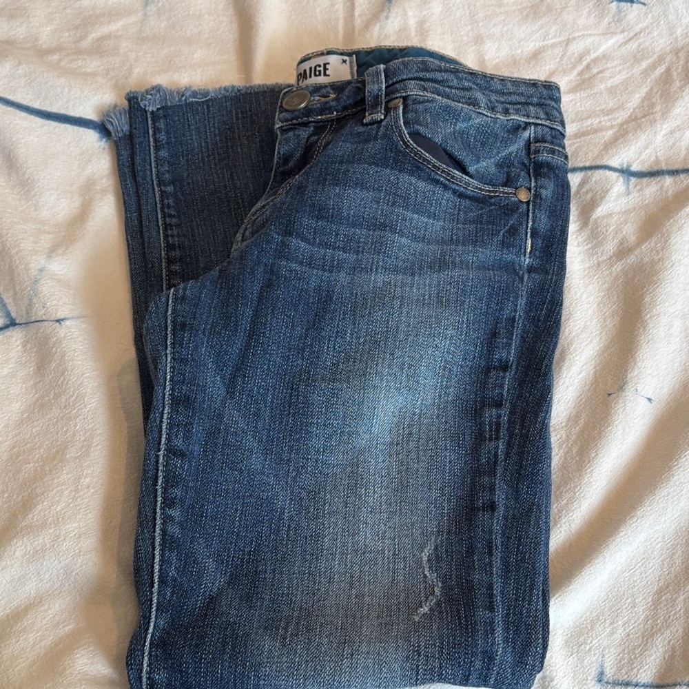 Paige Women's Blue Jeans